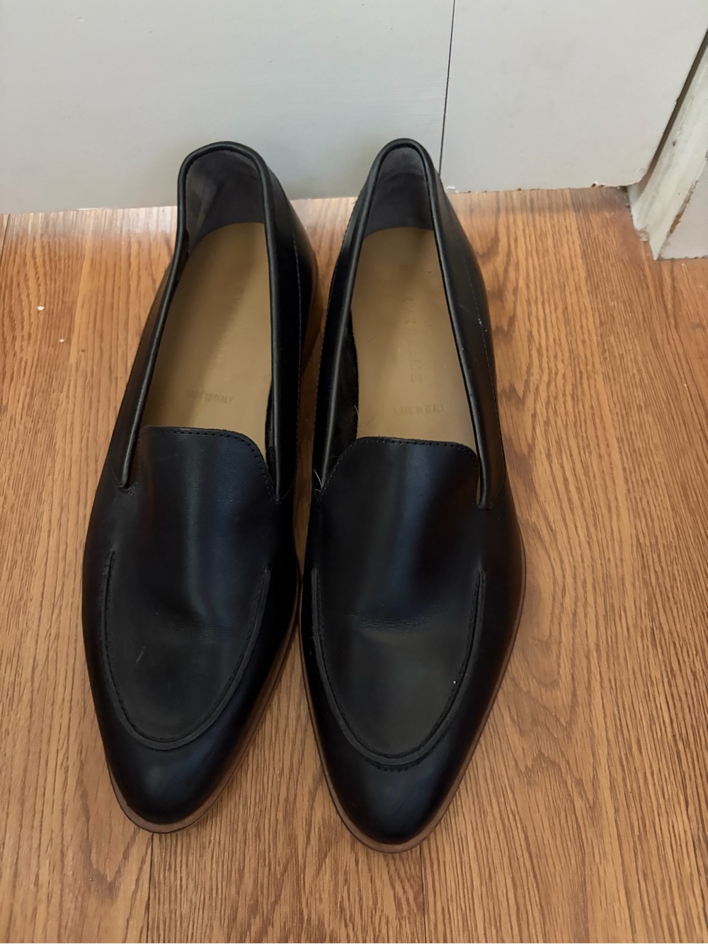 Everlane Women's Black Leather Loafers